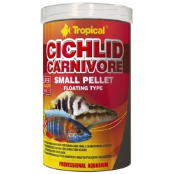 Tropical CICHLID OMNIVORE SMALL PELLET FLOATING TYPE 250 ml